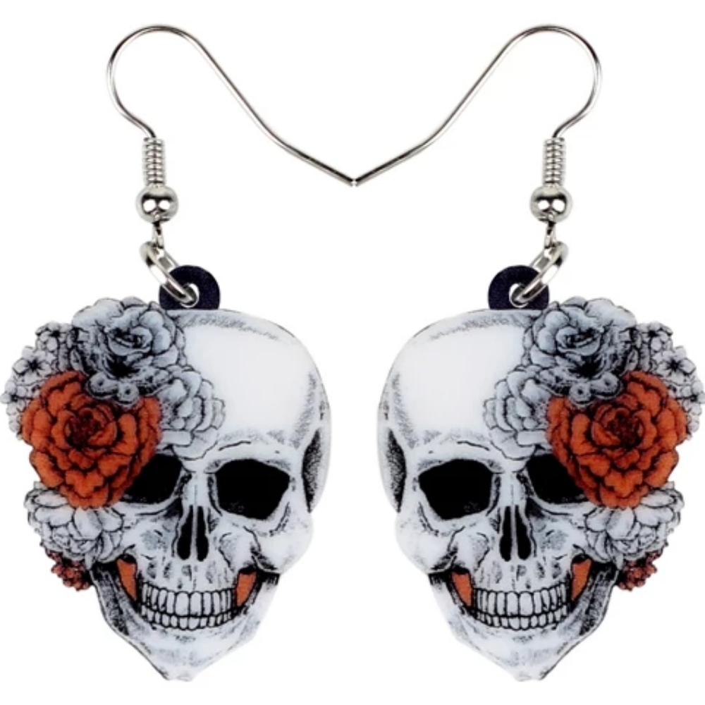 3 for $15 Halloween Day Of The Dead Earrings